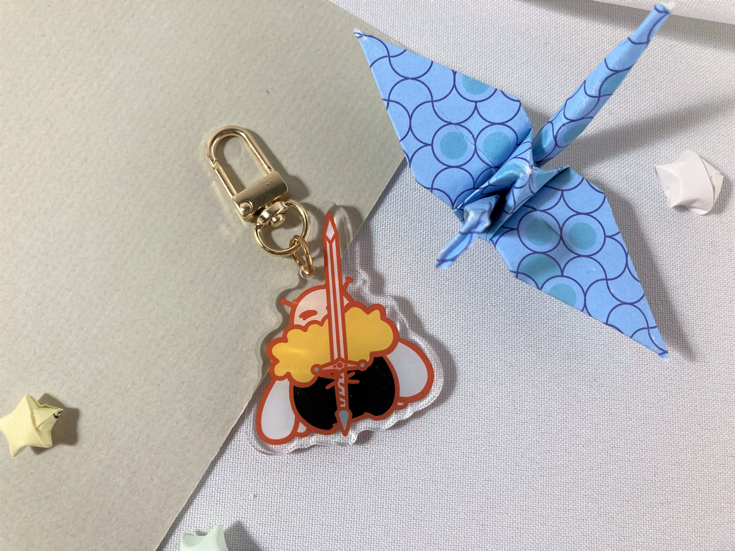 Sword Bee Charm