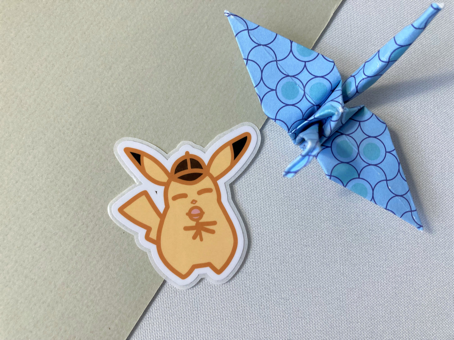Pikachu with Candy Stickers