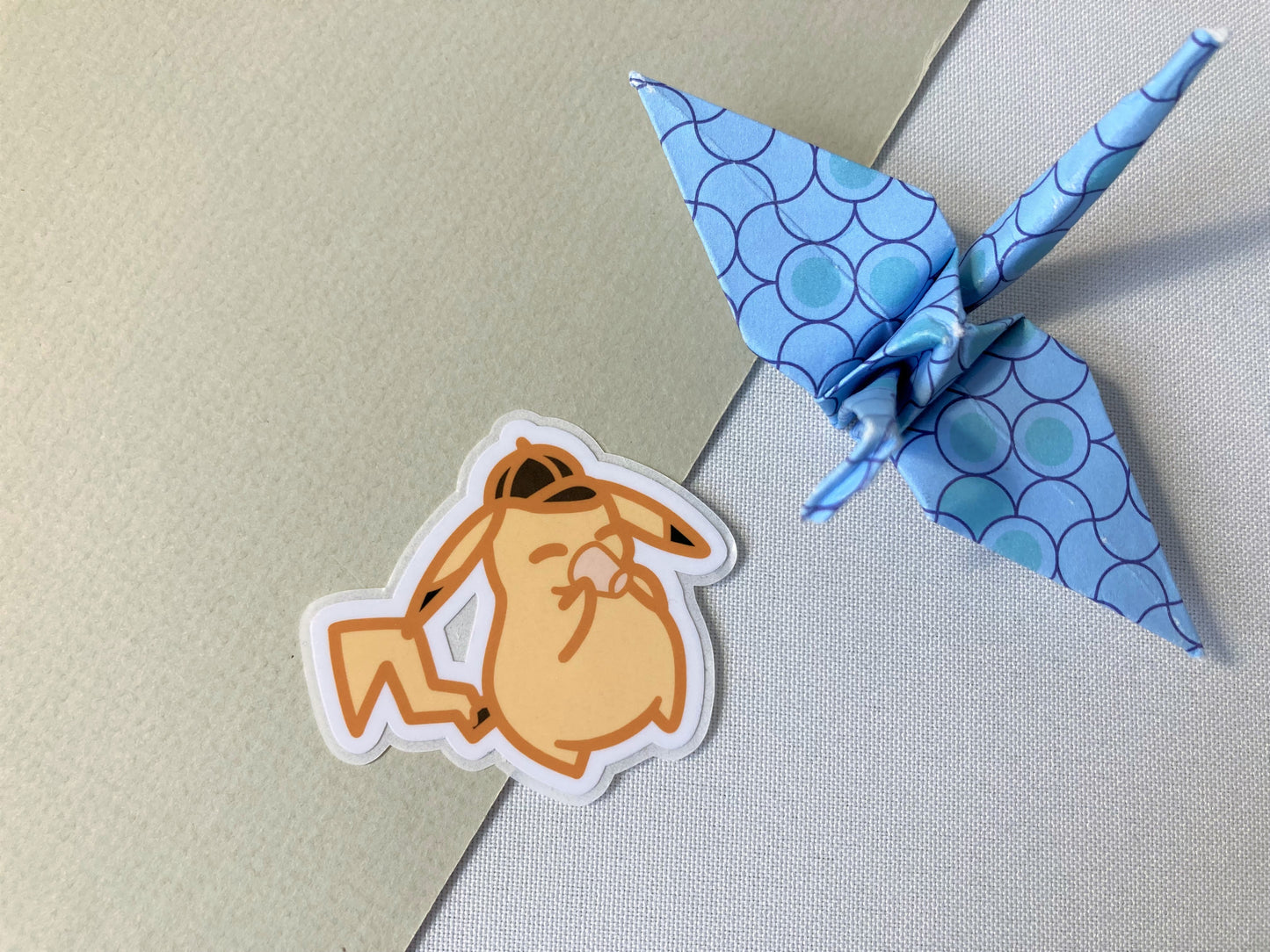Pikachu with Coffee Stickers