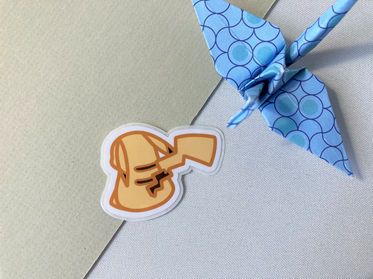 Sitting Pikachu Stickers