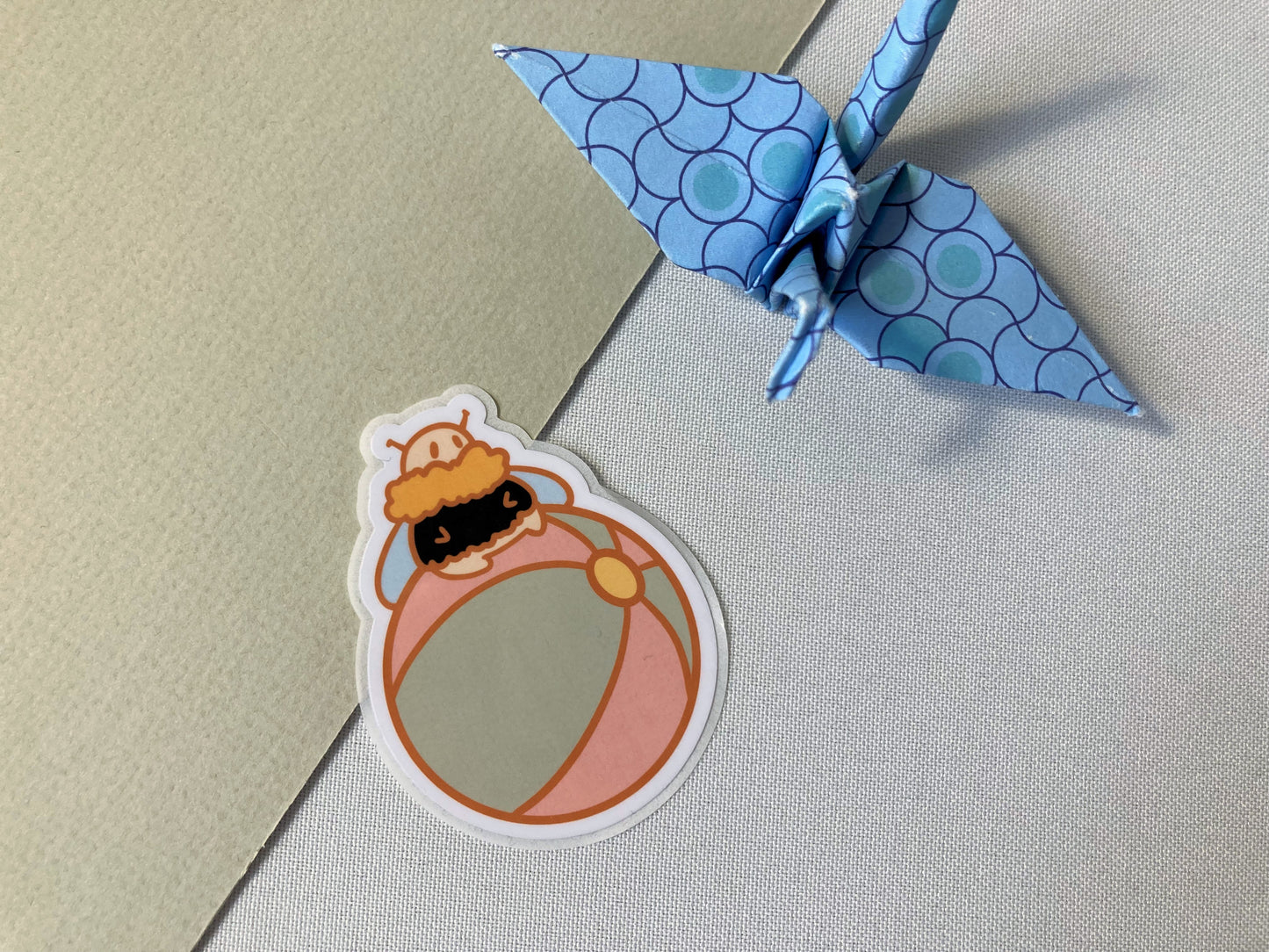 Balancing Bee Stickers