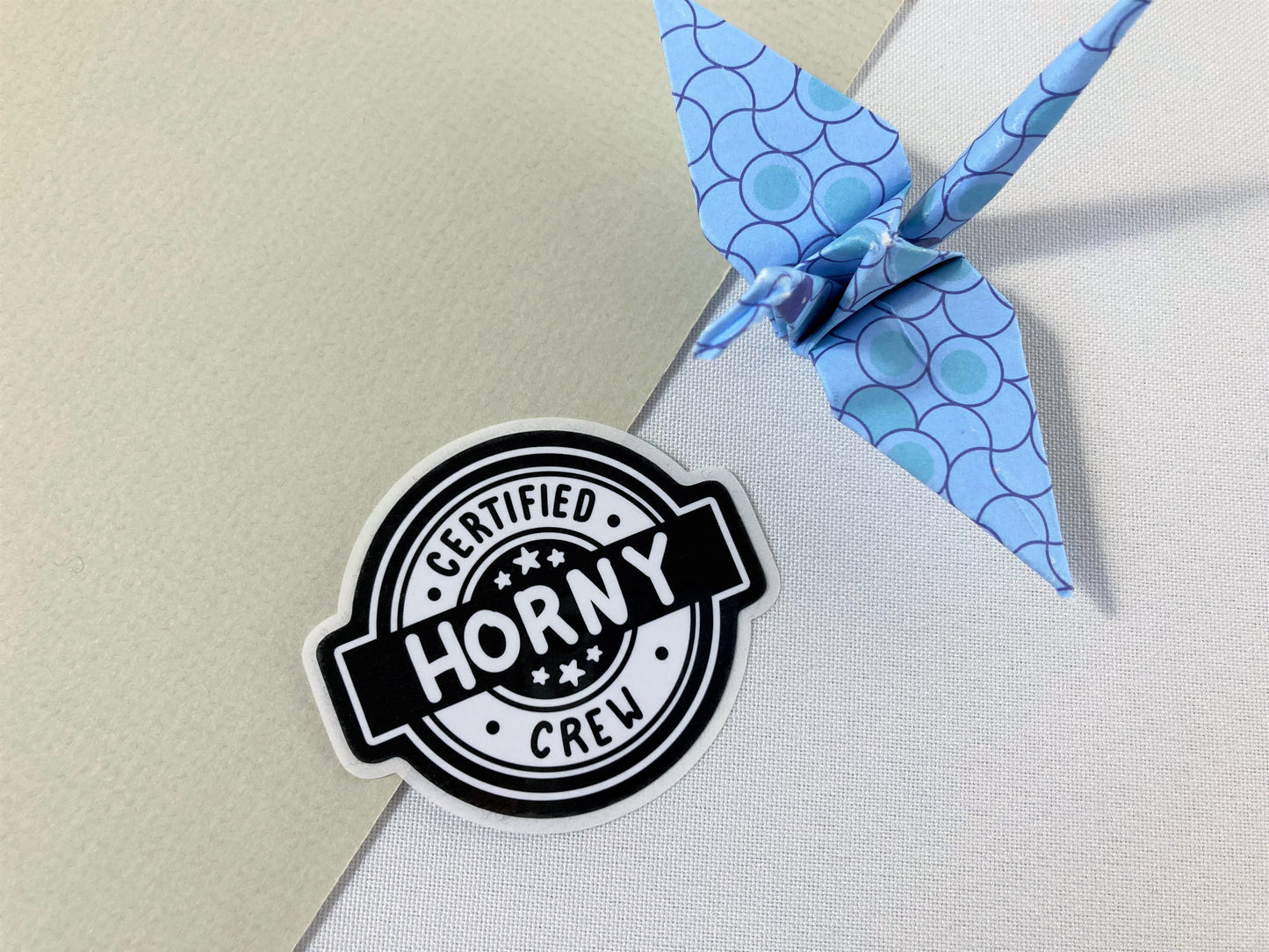 Certified Horny Crew Stickers