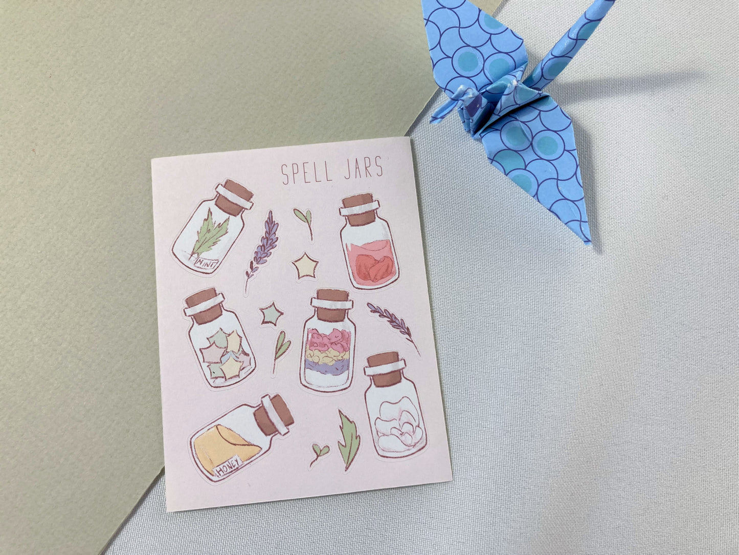 Spell Jars Sticker Sheet