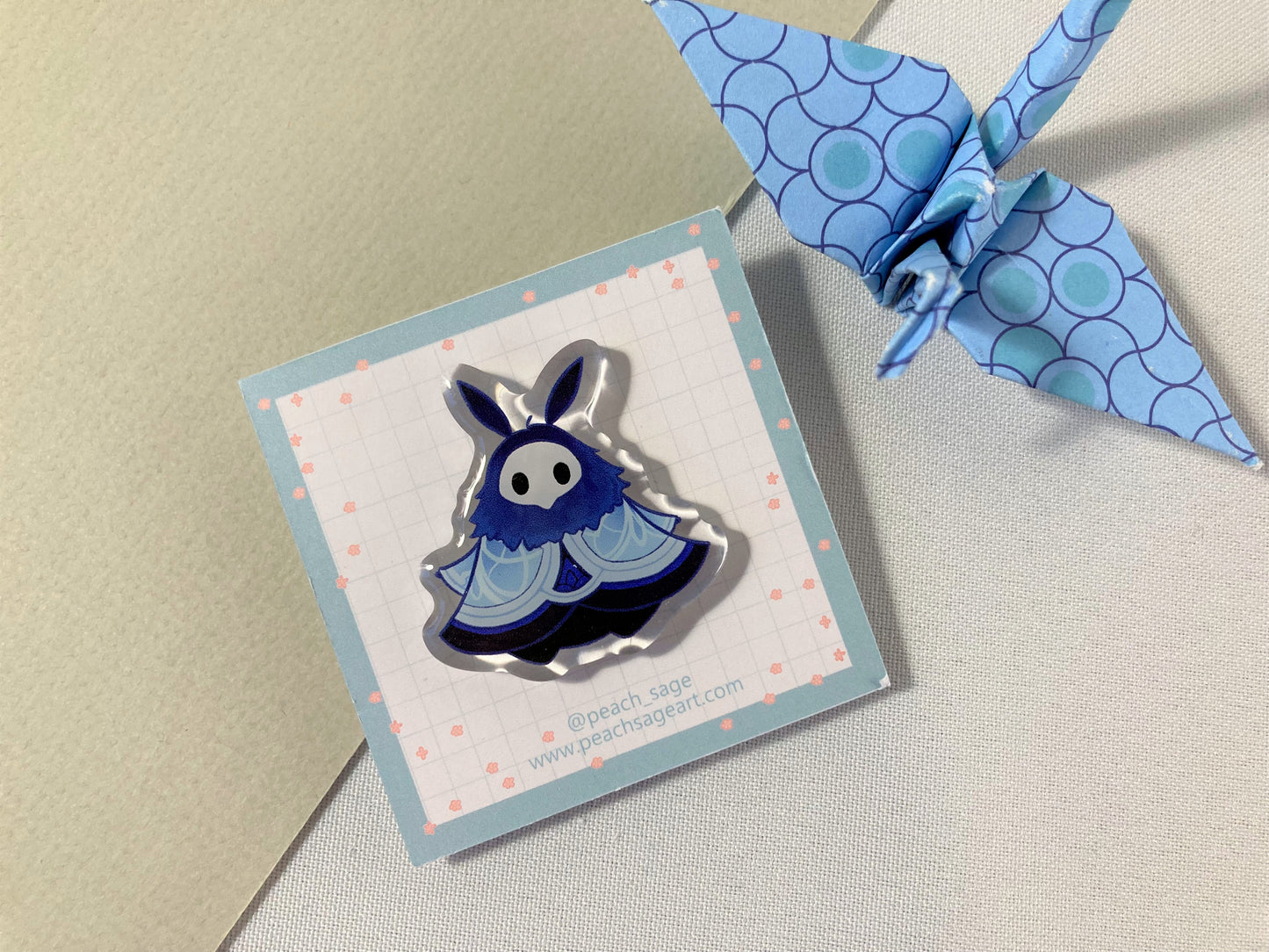Hydro Abyss Mage Acrylic Pin