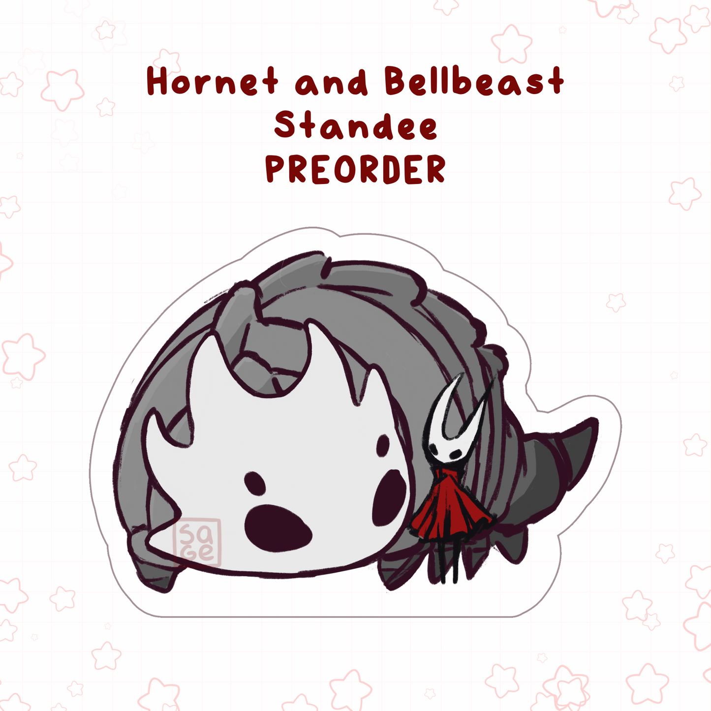 PREORDER Hornet and Bellbeast - Standee