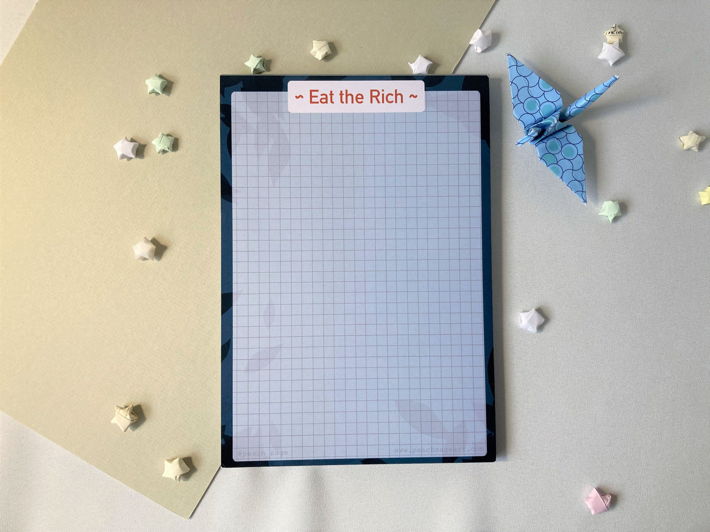 A5 Eat the Rich Notepad