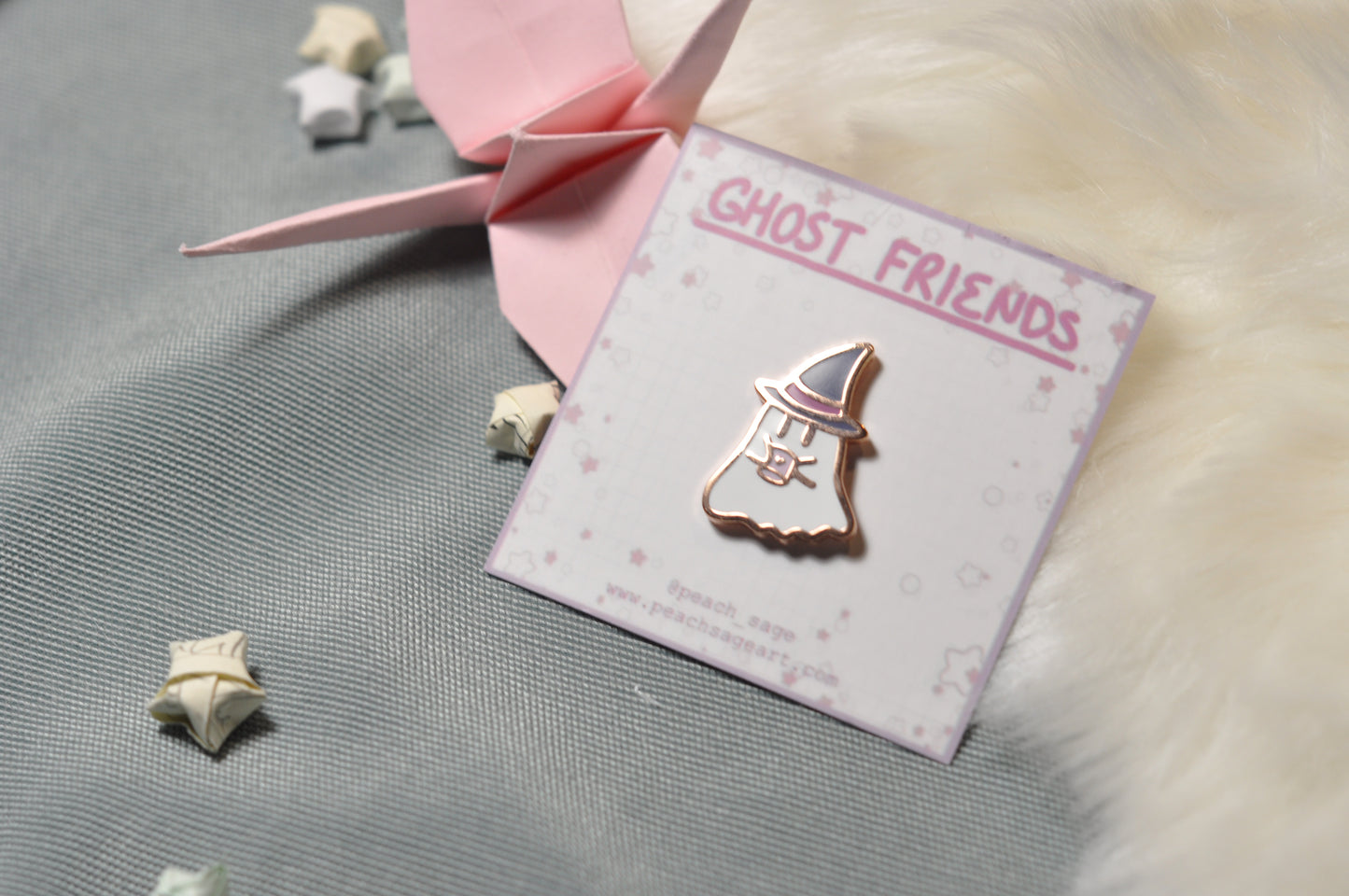 Wizard Ghost Pin